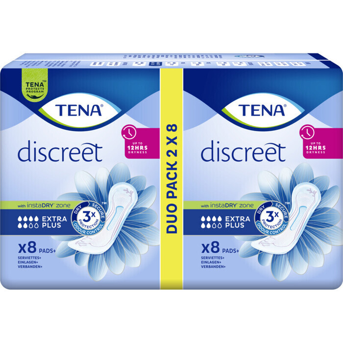 TENA Discreet extra plus duo x16
