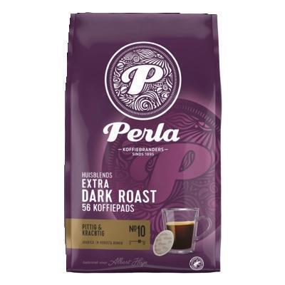 Perla Huisblends Extra dark roast pads (56 st.)
