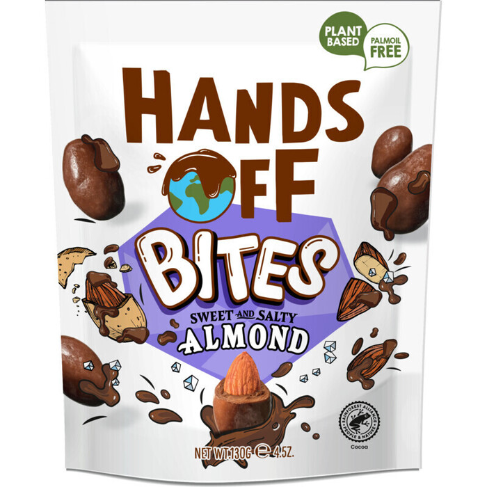 Hands Off Vegan bites almond (130g)
