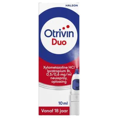 Otrivin Duo (neusspray) (Fles, 10ml)