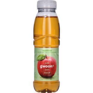 g'woon Appelsap Fles 330 ml