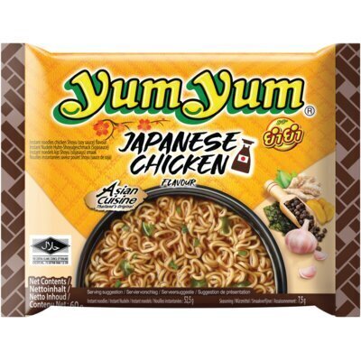 Yum Yum Japanese chicken pakje instant noedels (60g)