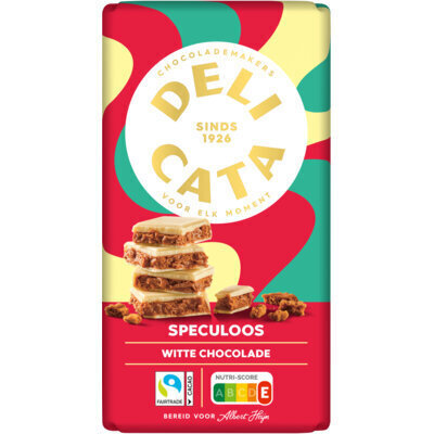Delicata Wit met speculoosvulling (180g)