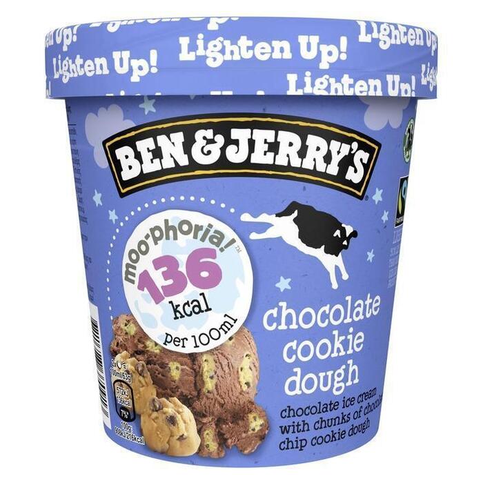 Ben & Jerry's Ijs light Moophoria choco cookie dough (0.5L)