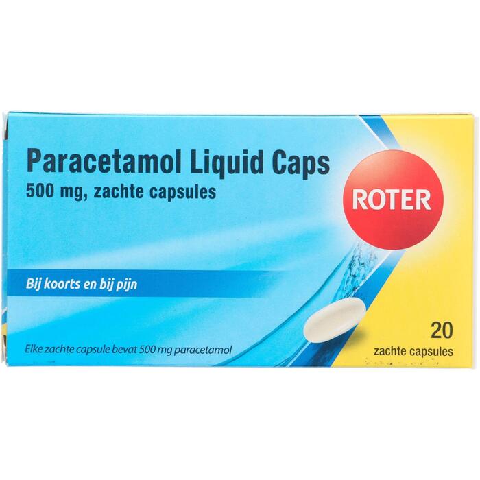 Roter Paracetamol liquid caps 500 mg
