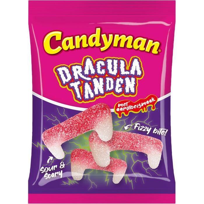 Candyman Draculatanden Zuur Fizzy 200 g