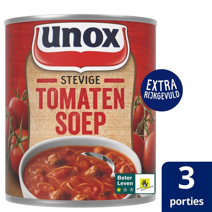 Stevige tomaten soup (Blik, 0.8L)