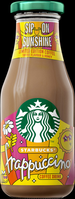 Starbucks Frappuccino Coffee Drink Toffee Flavour and Honey 250 ml (250ml)