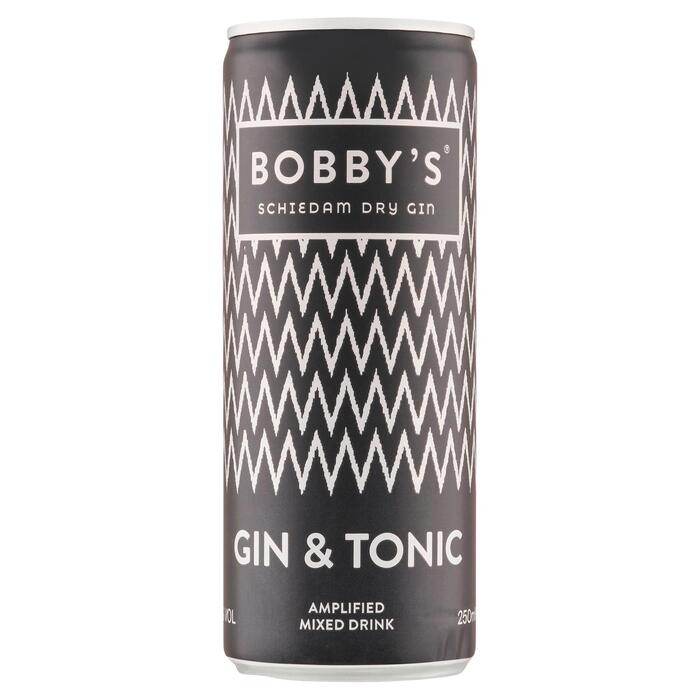 Bobby's Gin & tonic (Blik, 250ml)