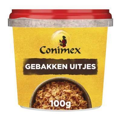 Gebakken uitjes (bak, 100g)