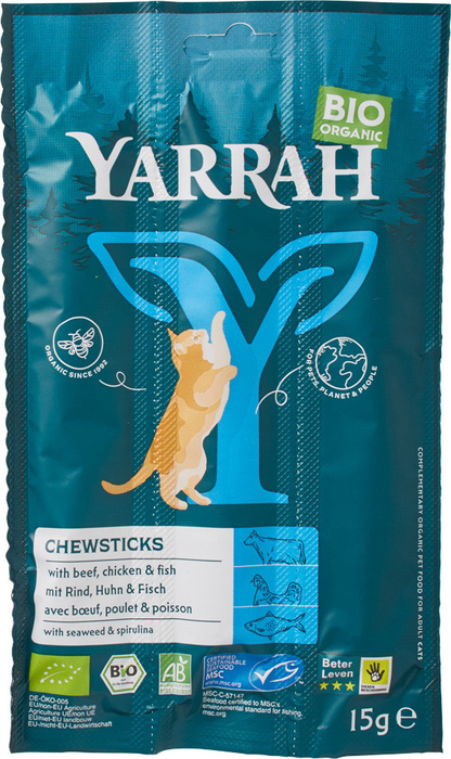 Kauwstaaf voor de kat (15g)