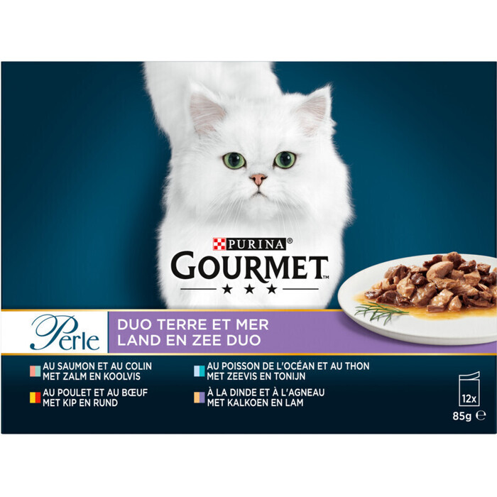 Gourmet Perle Duo Land 12 x 85 g (12 × 85g)