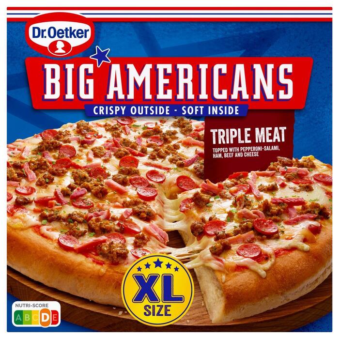 Dr. Oetker Big Americans Triple Meat XL Size 565g (565g)