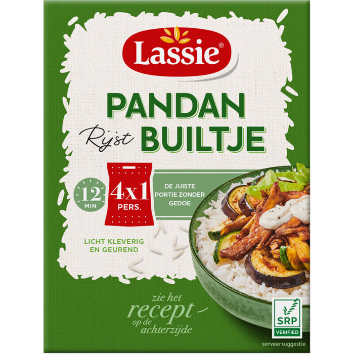 Lassie Builtjes pandanrijst (Pak, 300g)
