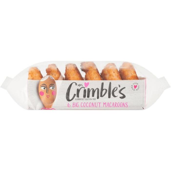 Mrs Crimble's Big Coconut Macaroons 6 Stuks 180 g (180g)