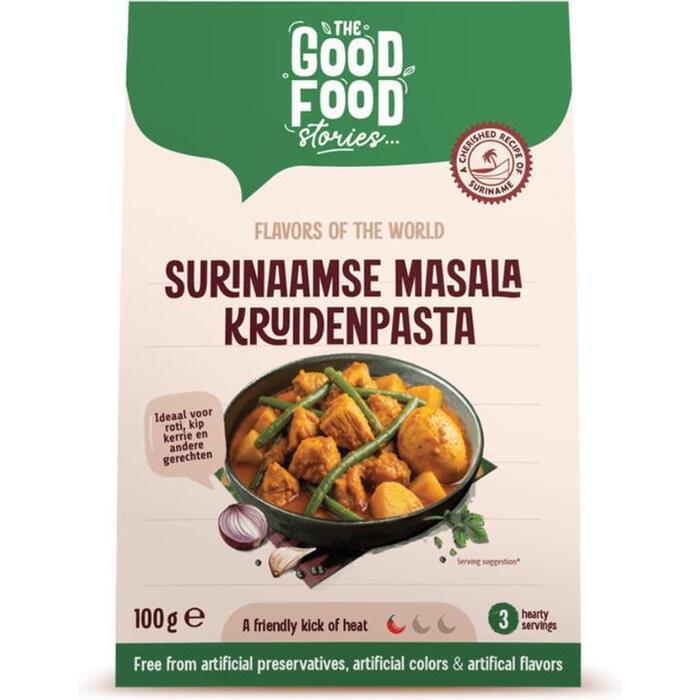 TGFS Surinaamse Masala Kruidenpasta 80g (100g)