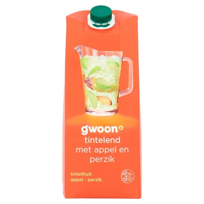 g'woon Tintelfruit appel perzik (1.5L)