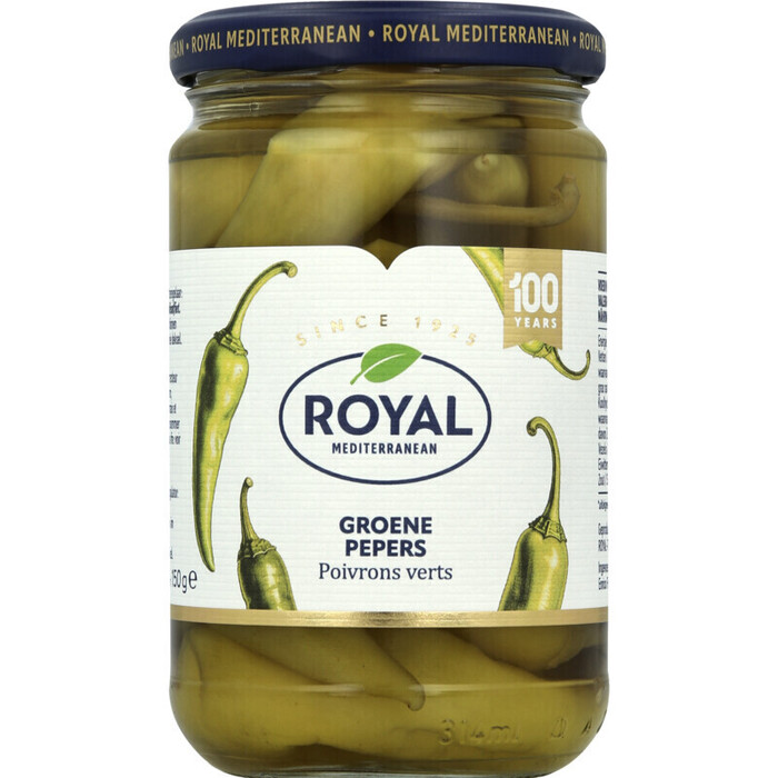 Groene Pepers (Pot, 290g)