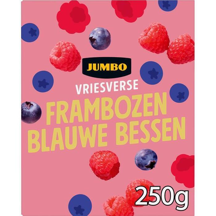 Jumbo Vriesverse Frambozen Blauwe Bessen 250g (250g)