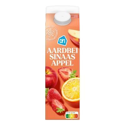 Gekoelde aardbei - sinaasappeldrank (pak, 1L)