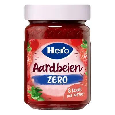 Hero Jam Zero Aardbeien 300 g (300g)