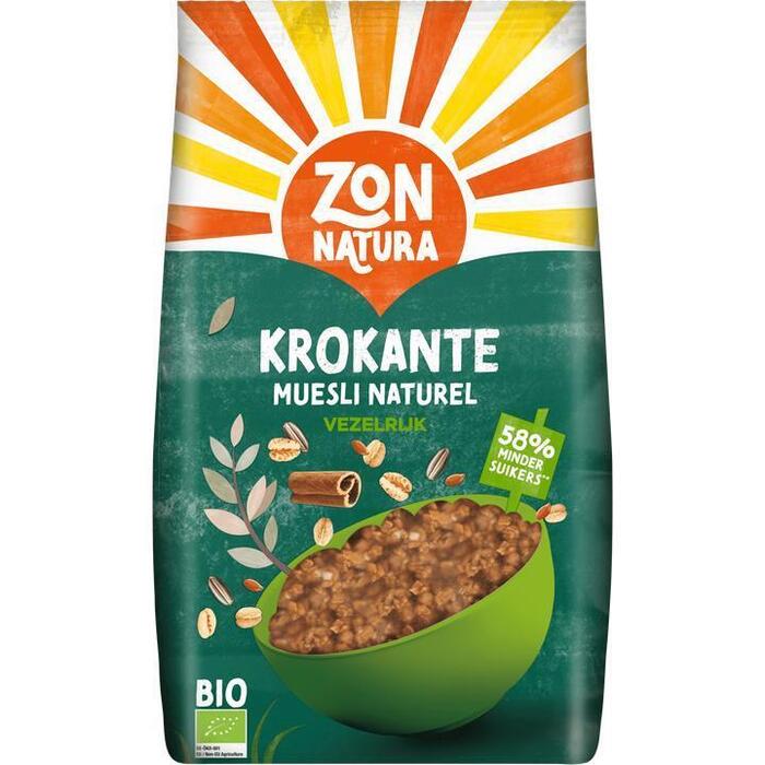 Zonnatura Krokante muesli naturel (375g)