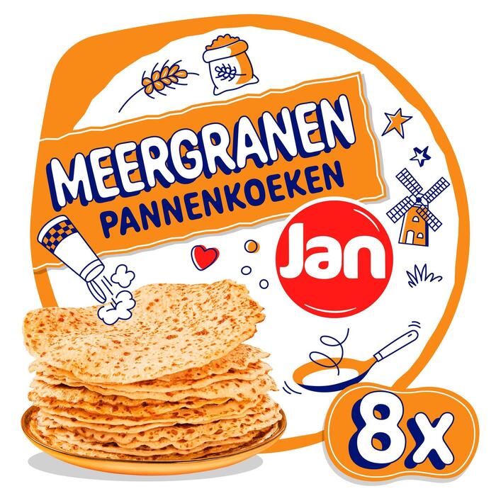 Pannenkoeken meergranen (540g)