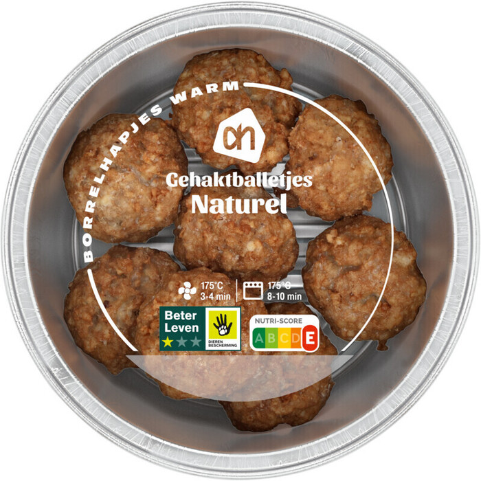 AH Gehaktbal naturel (105g)