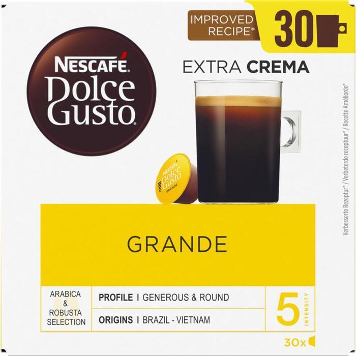 Dolce Gusto grande XL 30 stuks (30 × 8g)