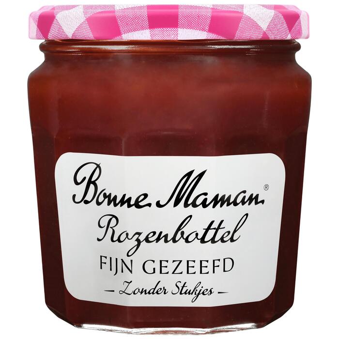 Bonne Maman Rozenbottel Fijn Gezeefd Zonder Stukjes 360 g (Pot, 360g)