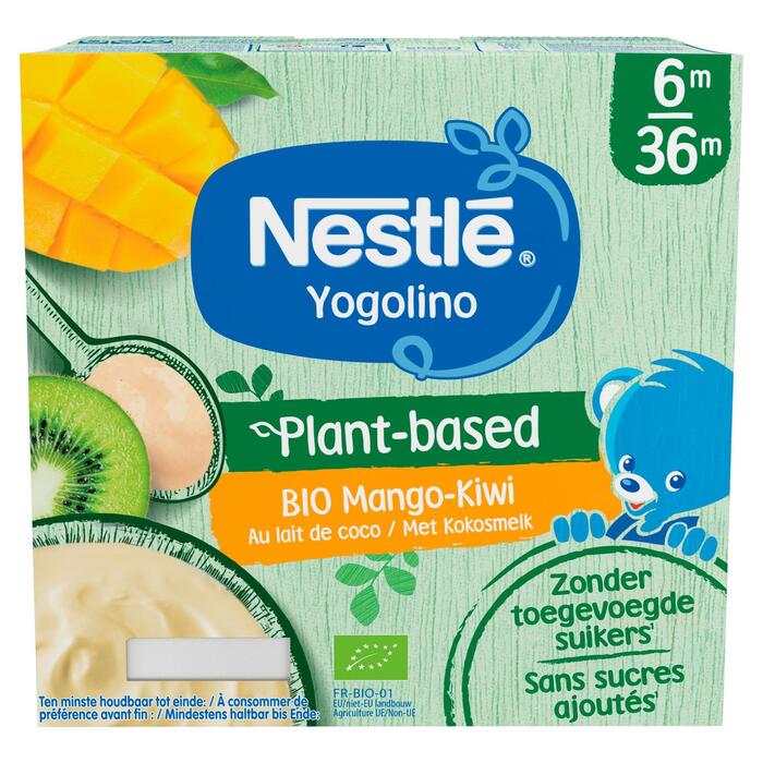 Nestlé Yogolino plantaardig babytoetje mango ki (360g)