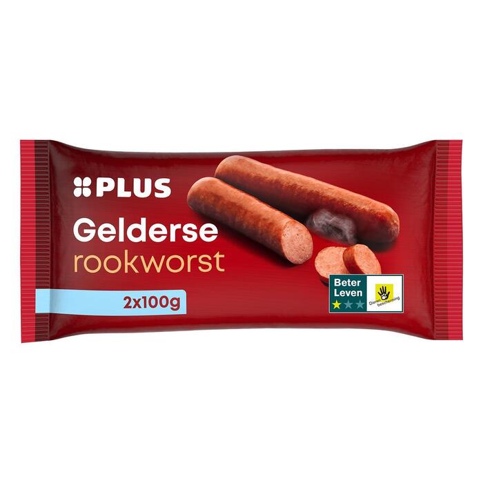 Gelderse rookworst 1 ster (Zak, 200g)