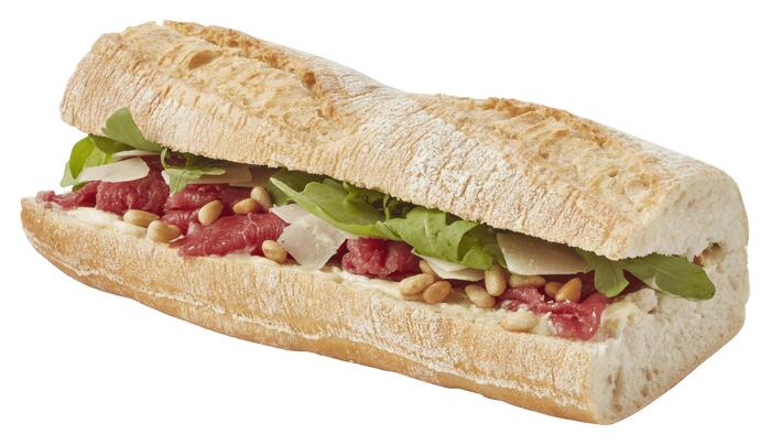 PLUS Witte baguette carpaccio