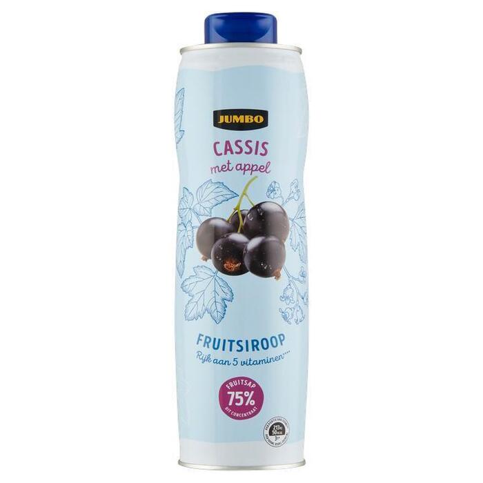 Jumbo Fruitsiroop Cassis met Appel 750 ml (0.75L)
