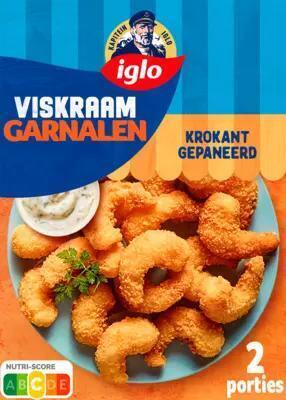 Iglo Viskraam Garnalen Krokant Gepaneerd 200g (200g)