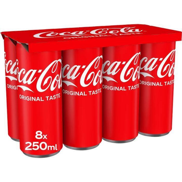 Coca-Cola Original Taste 8 x 250 ml (Set, 8 × 250ml)
