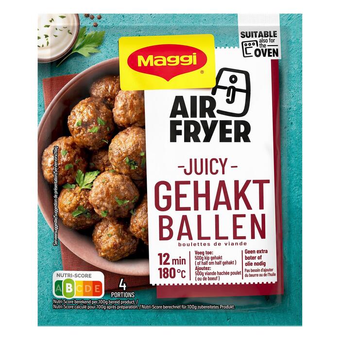 MAGGI Kruidenmix Air Fryer Meat Balls 69g (Zakje, 69g)
