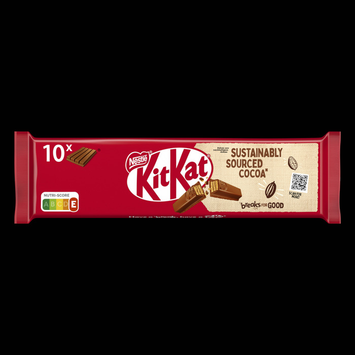 Kitkat 4 finger 10-pack (Stuk, 415g)