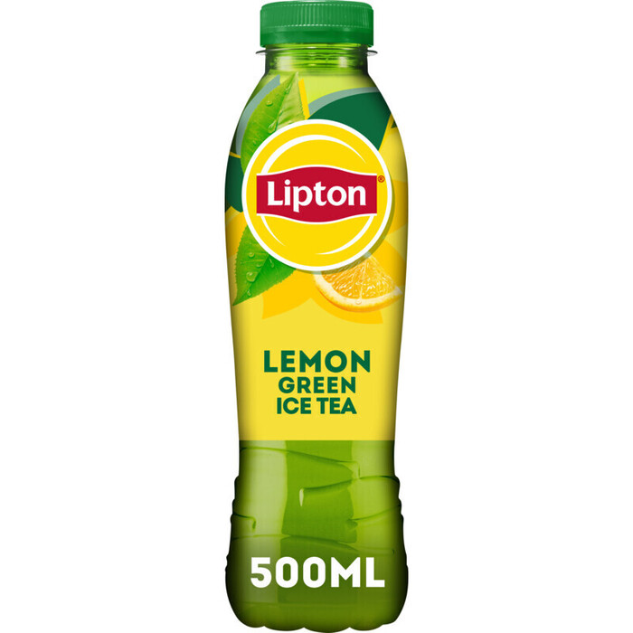 Lipton Ice tea green lemon (Fles, 0.5L)