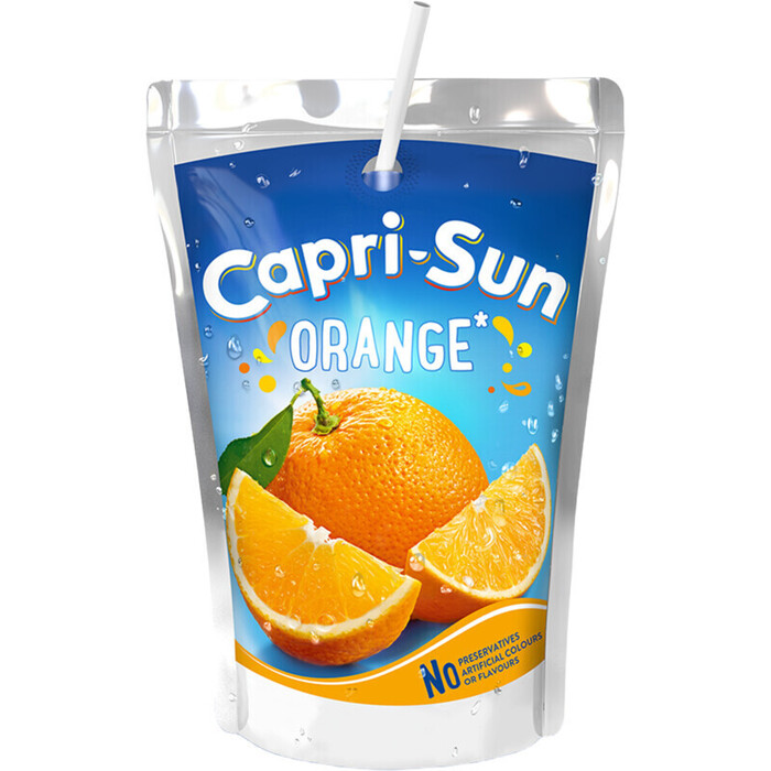 Capri-Sun Orange Stevia Pouch 0.2L 1x (200ml)