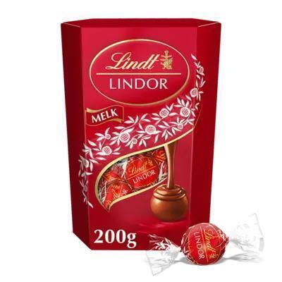 Lindt Lindor cornet melk (200g)