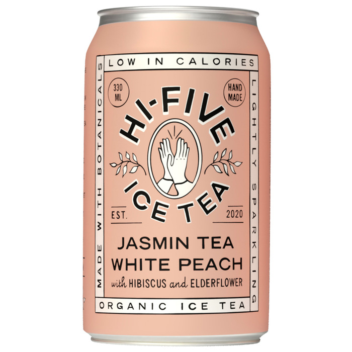 Hi-Five Ice tea jasmin tea white peach (33cl)