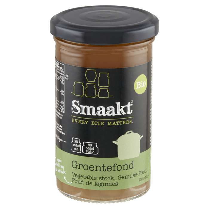 Smaakt Bio Groentefond 240 ml (Pot, 240ml)