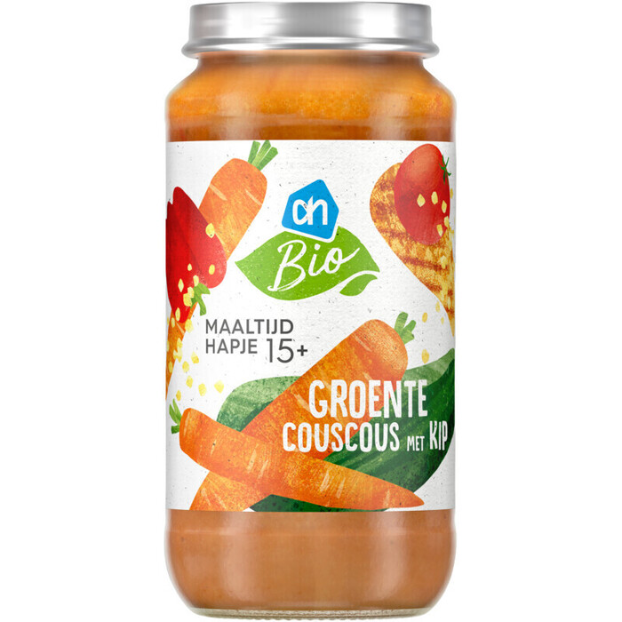 AH Biologisch Maaltijdhapje groente couscous kip 15+ (250g)