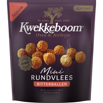 Kwekkeboom Mini rundvlees bitterballen (255g)