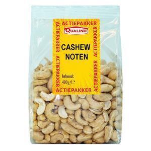 Qualino cashewnoten 400gr (400g)