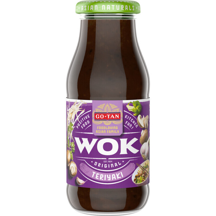 Woksaus teriyaki (Fles, 240ml)