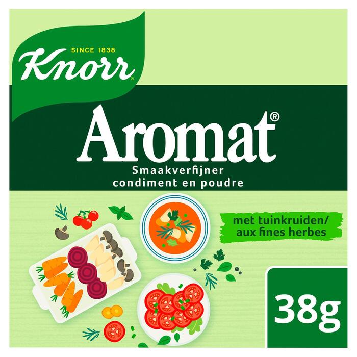 Knorr Smaakverfijner Aromat Tuinkruiden (Zak, 38g)