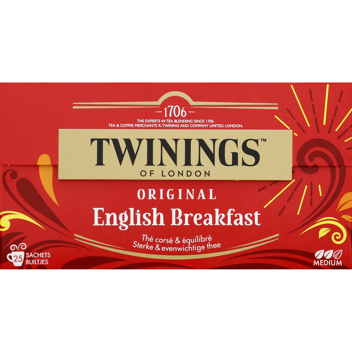Twinings of London Original English Breakfast 25 Builtjes 40 g (40g)