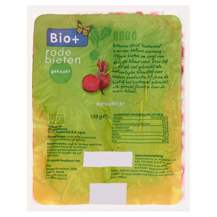 Bio+ Bieten vacuum (500g)